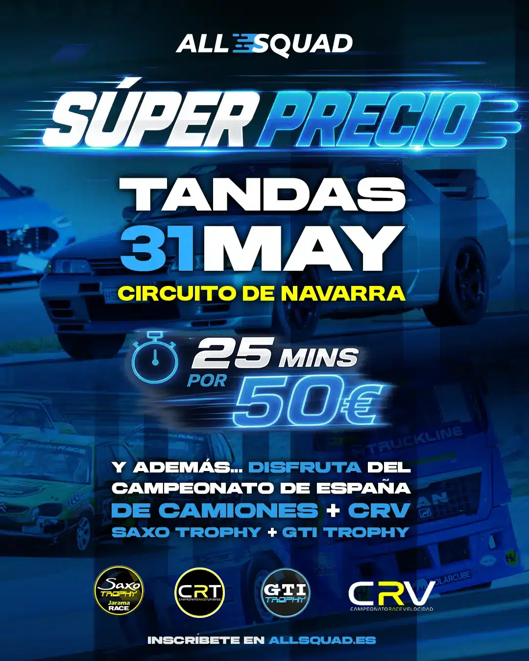 Cartel Informativo Tandas 31 Mayo